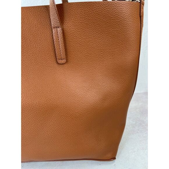 KG Monogram Tote Bag In Cognac Brown Basic Classic Staple Capsule Preppy - Picture 4 of 14